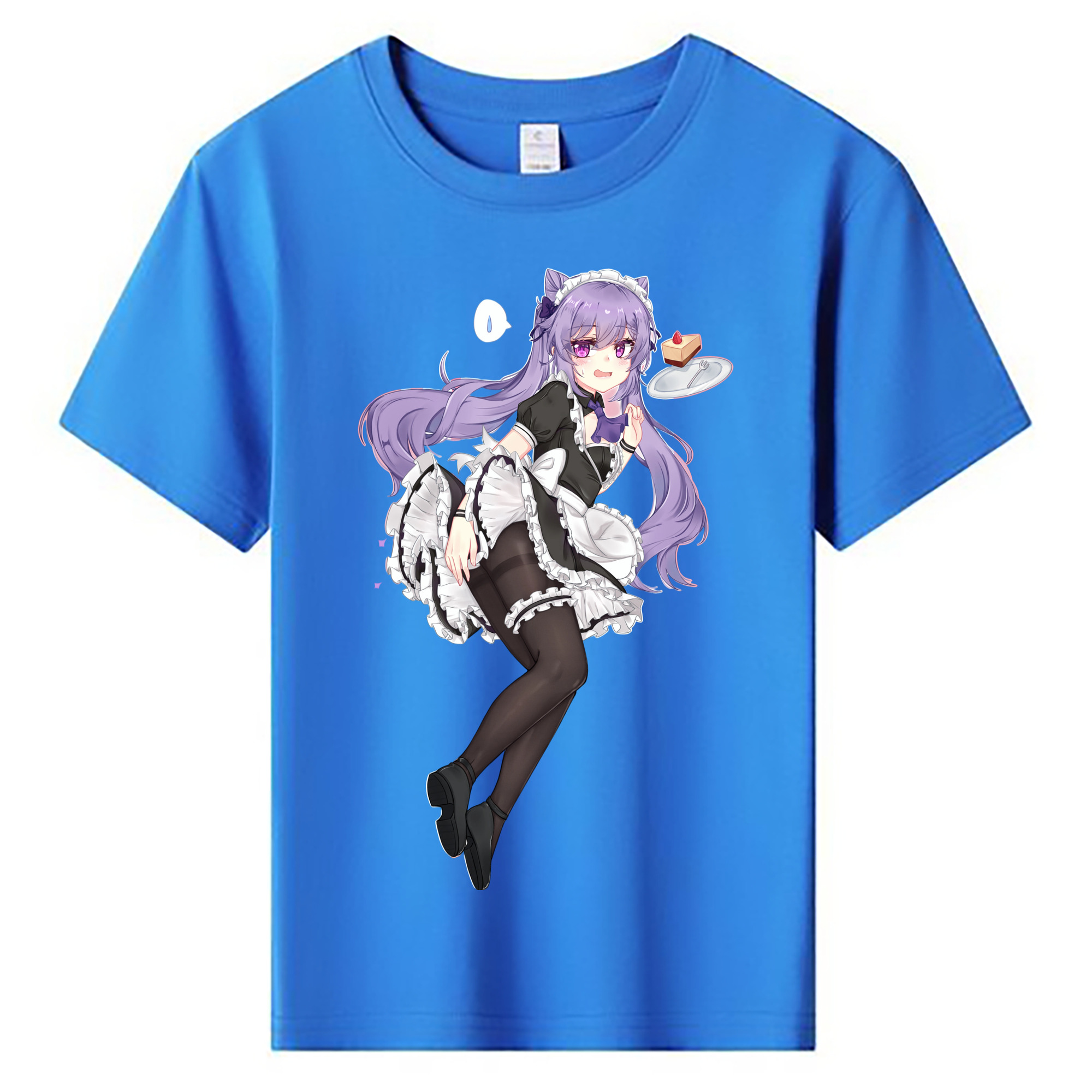 げんし神 刻晴 こくせい genshin Kokusei 綿100％キッズTシャツ（フロントプリント）